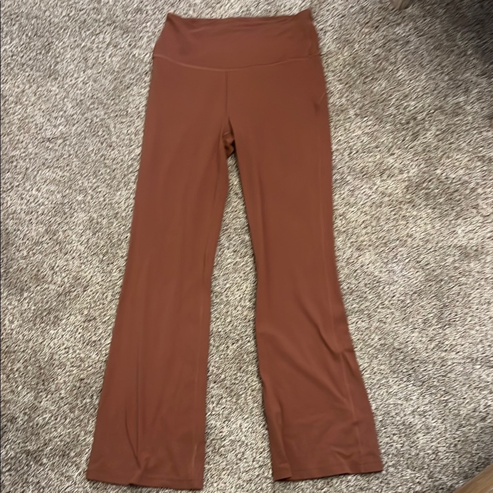 Lululemon Athletica Brown Flare Pants